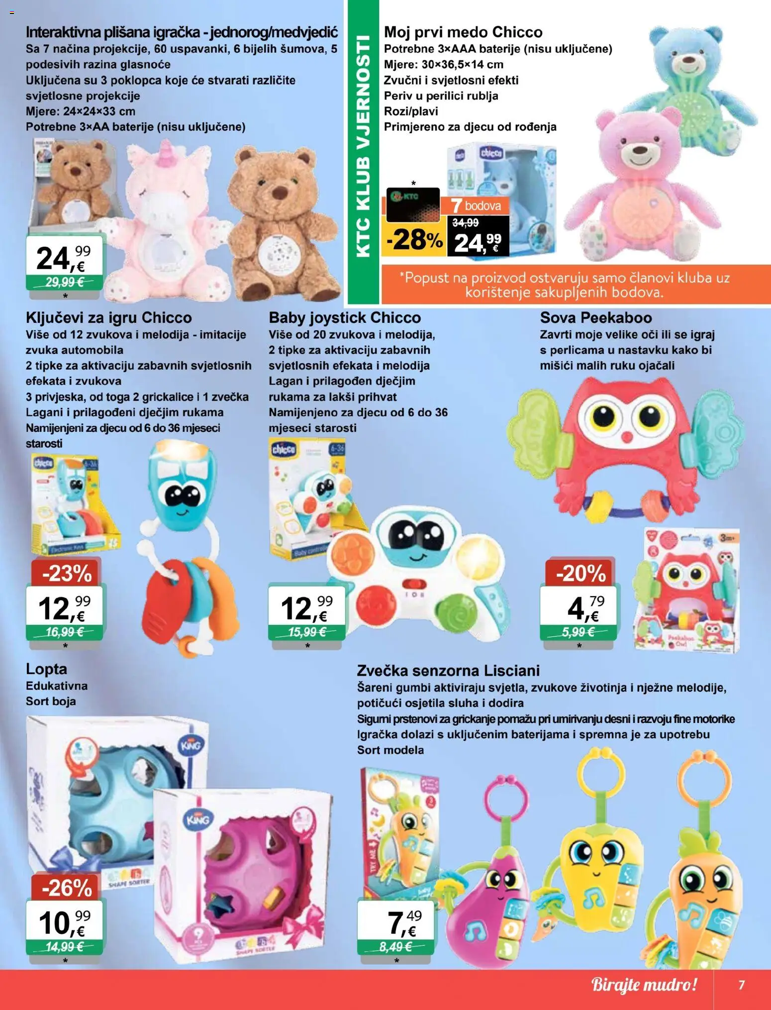 KTC katalog | vrijedi od 11.03.2026 | Stranica: 7 | Proizvodi: Lopta, Baterije
