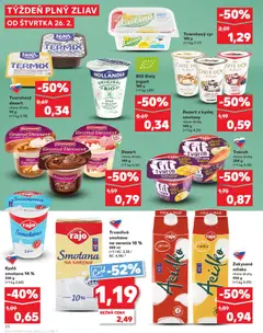 Kaufland leták platný od 26.02.2026 | Strana: 20 | Produkty: Jogurt, Smotana, Tvaroh, Mango