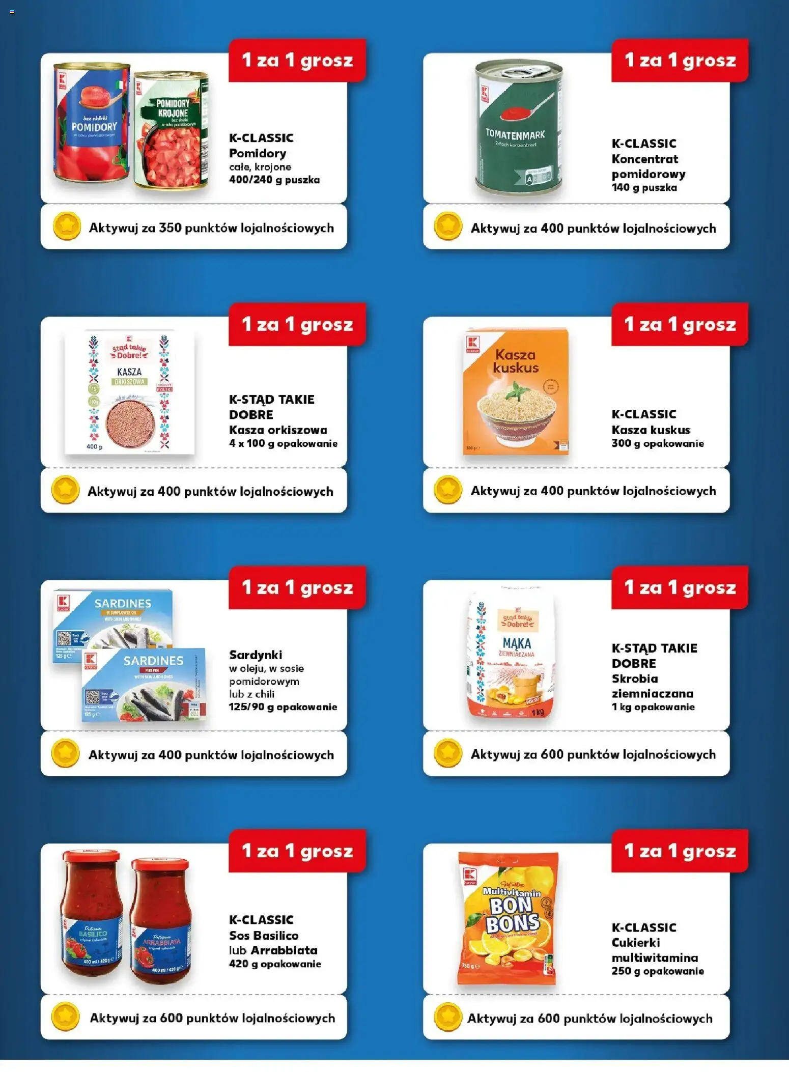 Kaufland gazetka - Superkupony od 11.02.2026 | Strona: 4 | Produkty: Chili, Kasza kuskus, Pomidory, Cukierki