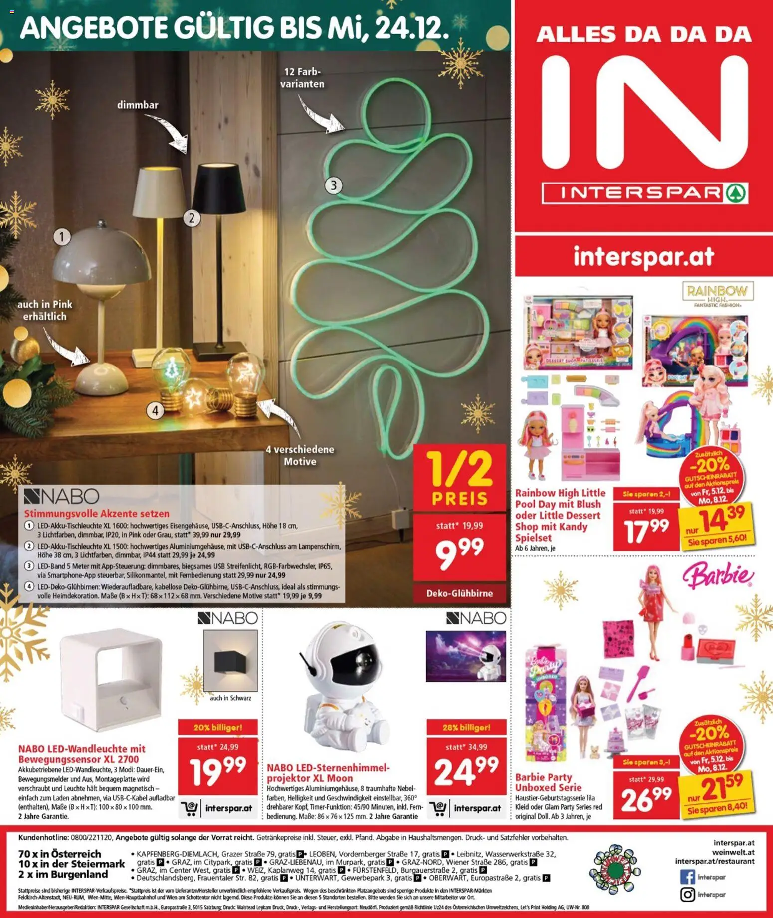 Interspar Flugblatt - Burgenland gültig ab 04.12.2025 | Seite: 20 | Produkte: Box