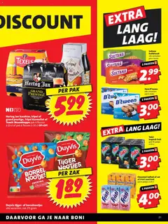 Boni - Folder week 5 - Voorbeeld van een folder van Boni, geldig van 26.01.2026 | Pagina: 21 | Producten: Chocolade, Zak, Fruit