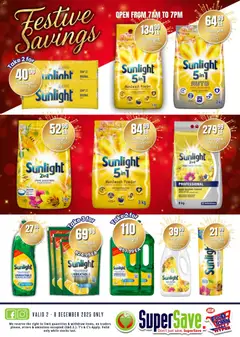 Super Save specials catalogue – valid from 02.12.2025 | Page: 57 | Products: Handwash, Fragrance, Brightener, Conditioner