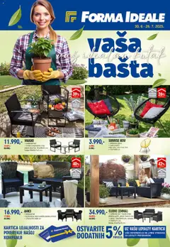 Forma Ideale - Bašta - pregled Forma Ideale kataloga - važi od 18.07.2025