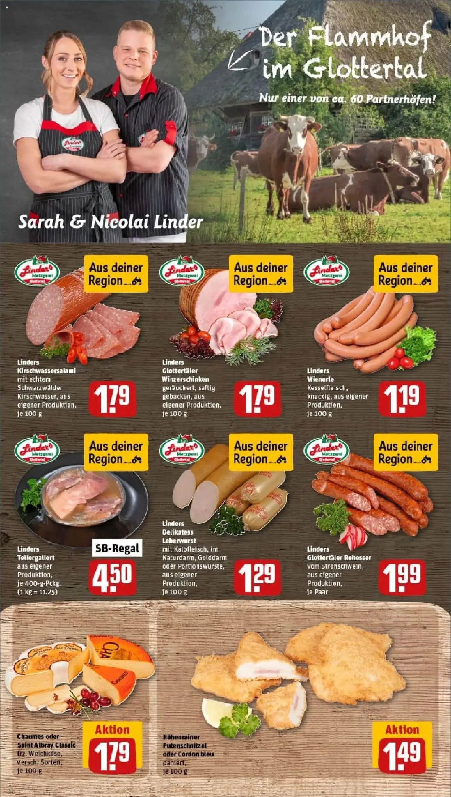 Rewe prospekt Freiburg / Munzingen	 – gültig ab 26.01.2026 | Seite: 9 | Produkte: Schnitzel, Putenschnitzel