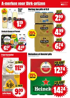 Folder/ Publicité - Voorbeeld van een folder van Dirk, geldig van 18.02.2026 | Pagina: 24 | Producten: Fles, Bier, Zsalukő, Alcohol