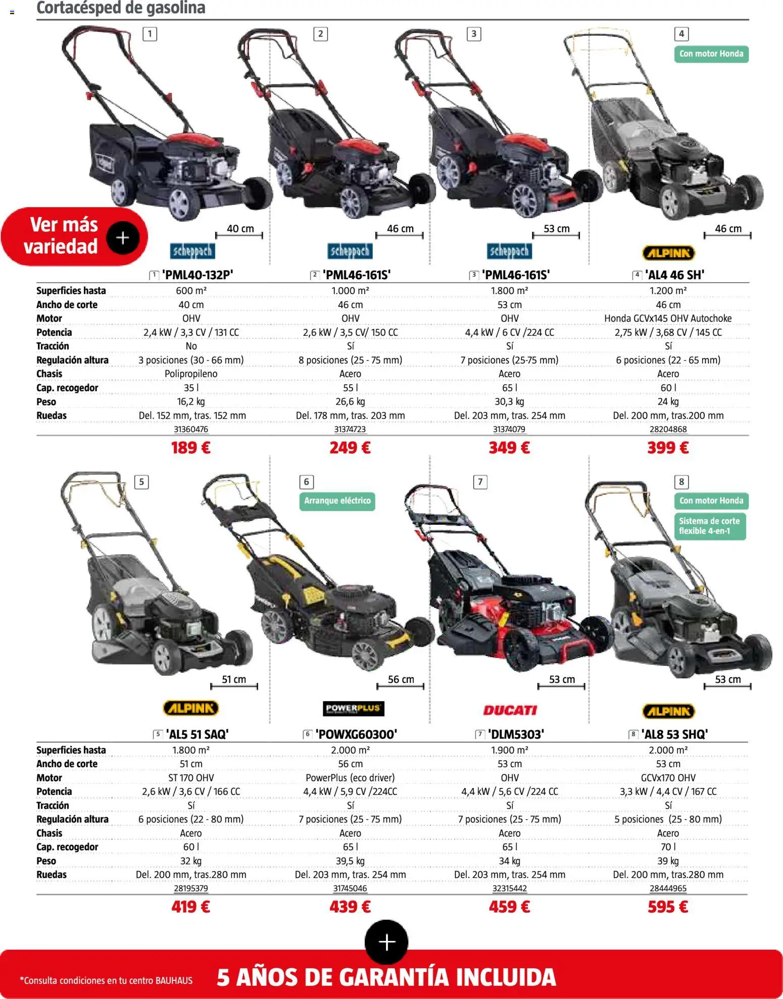 Bauhaus Jardín │ válido desde el 16.03.2026 | Página: 16 | Productos: Peso, Απολυμαντικό