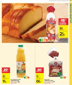  | Page: 7 | Produits: Jus d'orange, Orange, Pain, Jus