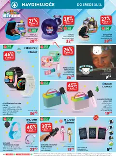 Spar katalog akcije – veljaven od 12.11.2025 | Stran: 30 | Izdelki: Video, Slusalke, Pametna ura, Karaoke