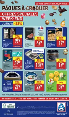 Aldi - Prévisualisation de Aldi - Catalogue de la semaine 14 valide à partir de 31.03.2026 | Page: 53 | Produits: Pomme, Volaille, Sel, Huîtres