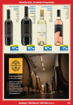 Vrutak - Vinski Katalog - Pregled kataloga iz trgovine Vrutak, vrijedi od 01.11.2024 | Stranica: 143 | Proizvodi: Vino