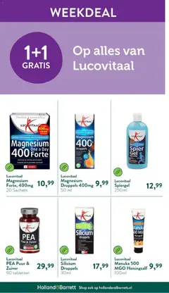 Holland & Barrett folder - Voorbeeld van een folder van Holland & Barrett, geldig van 23.03.2026 | Pagina: 24 | Producten: Tas