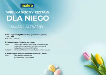 Pogląd oferty "Makro gazetka - Wielkanocne zestawy" - ważna od 17.03.2026 | Strona: 5 | Produkty: Czekolada gorzka, Orzechy laskowe, Czekolada, Orzechy
