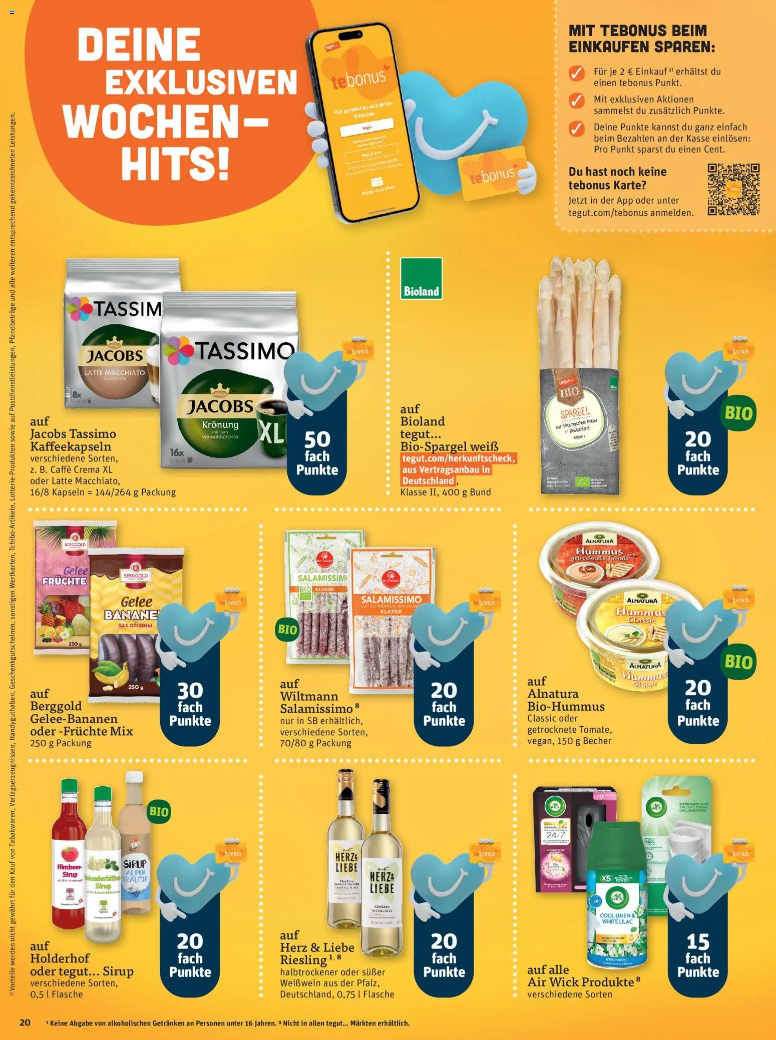Tegut Prospekt 	 – gültig ab 27.04.2026 | Seite: 22