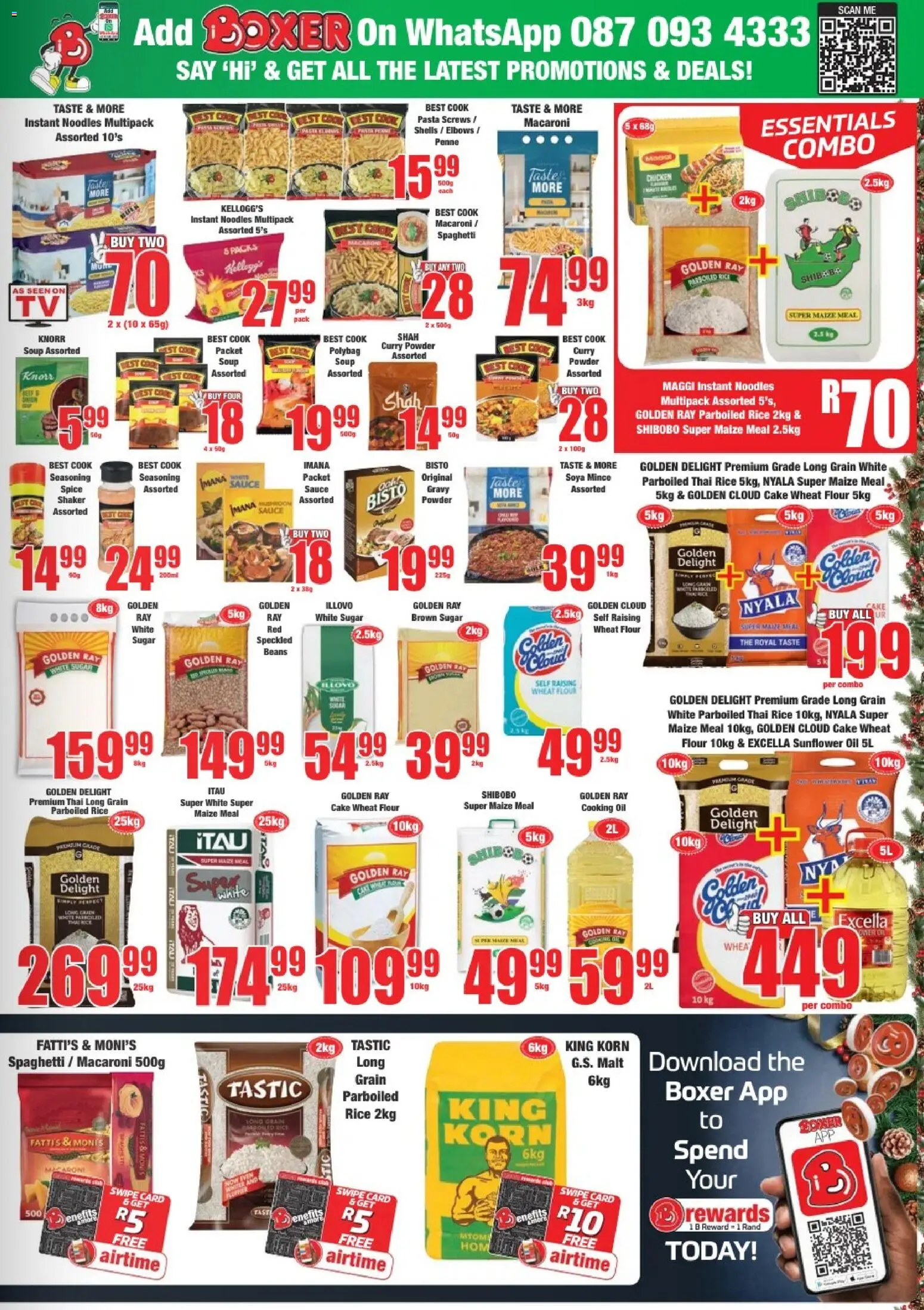 New Boxer catalogue – valid from 17.12.2025 | Page: 7 | Products: Chicken, Pasta, Gravy, Curry powder