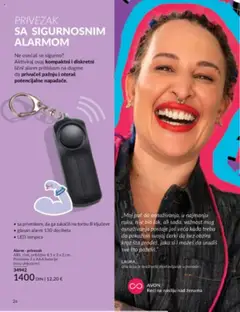 AVON katalog - važi od 01.07.2025 | Strana: 26 | Proizvode: Sto, Alarm