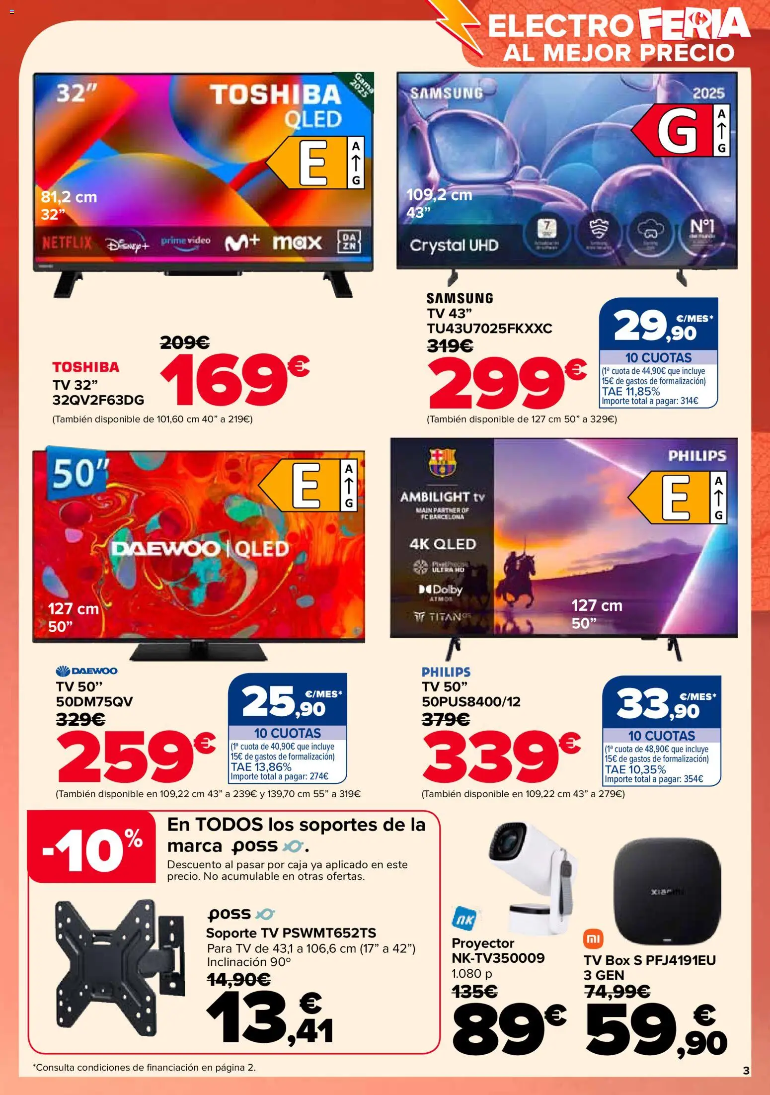 Carrefour folleto │ válido desde el 28.10.2025 | Página: 3 | Productos: Video, Caja