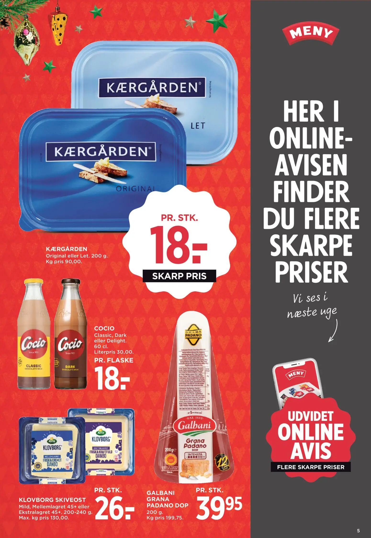 Meny tilbudsavis – gyldig fra 21.11.2025 | Side: 6 | Produkter: Skiveost