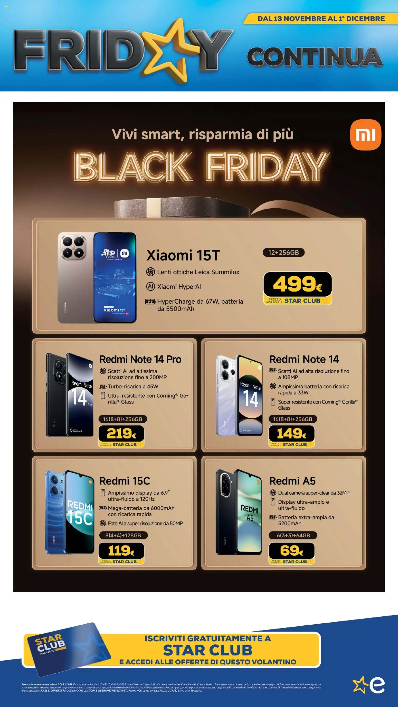 Volantino Euronics del 13.11.2025 | Pagina: 90 | Prodotti: Xiaomi, Batteria