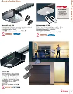 Gedimat - Prévisualisation de Gedimat catalogue valide à partir de 01.04.2026 | Page: 123 | Produits: Porte, Portes, Télécommande