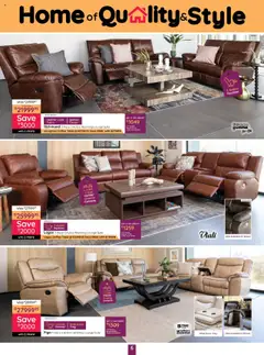 Bradlows specials catalogue – valid from 16.10.2025 | Page: 6 | Products: Tray, Coffee table, Lounge suite, Coffee