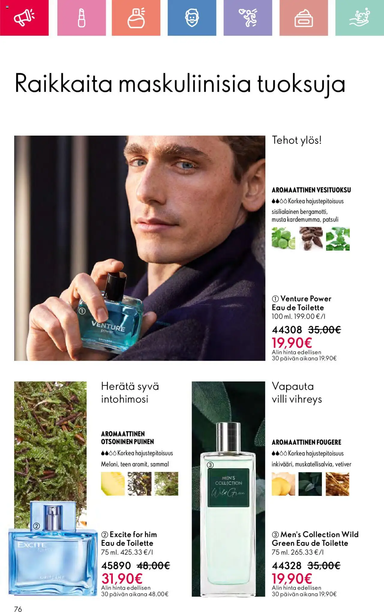  | Sivu: 76 | Tuotteet: Eau de toilette