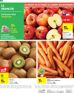 Carrefour Market - Prévisualisation de Carrefour Market catalogue semaine 44 valide à partir de 28.10.2025 | Page: 4