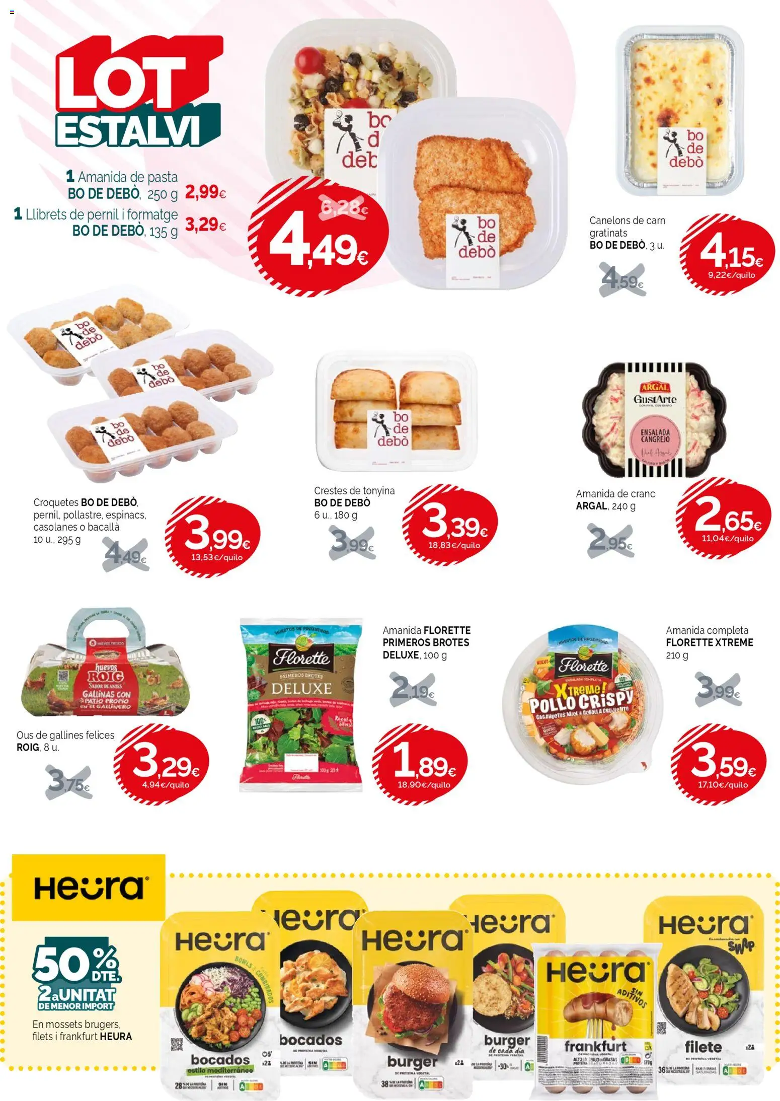 Condis folleto life │ válido desde el 04.03.2026 | Página: 6 | Productos: Pasta, Ensalada, Filete