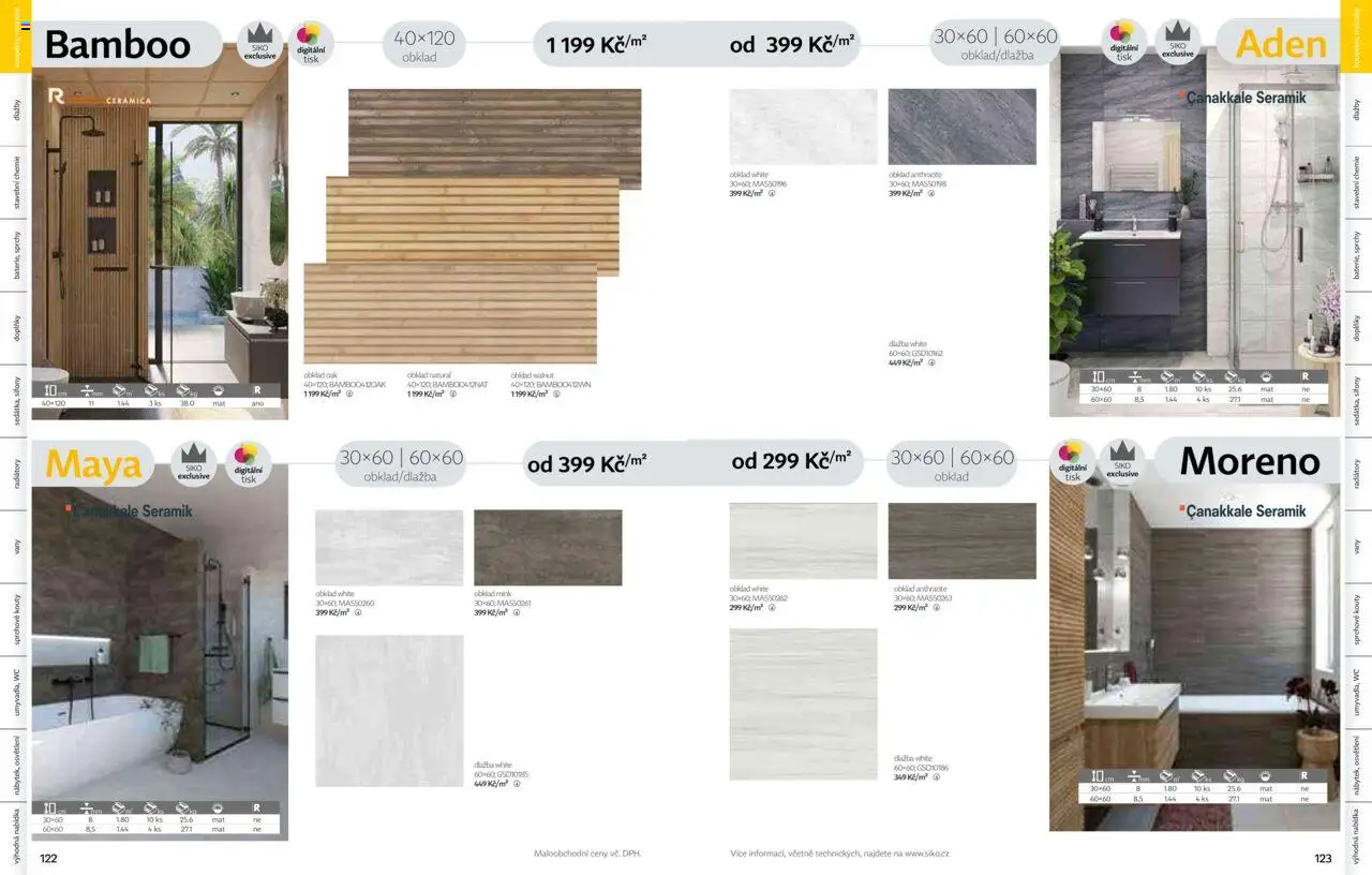 Siko koupelny katalog Koupelny 2025/2026 od 14.10.2025 | Strana: 62 | Produkty: Dlažba, Wc