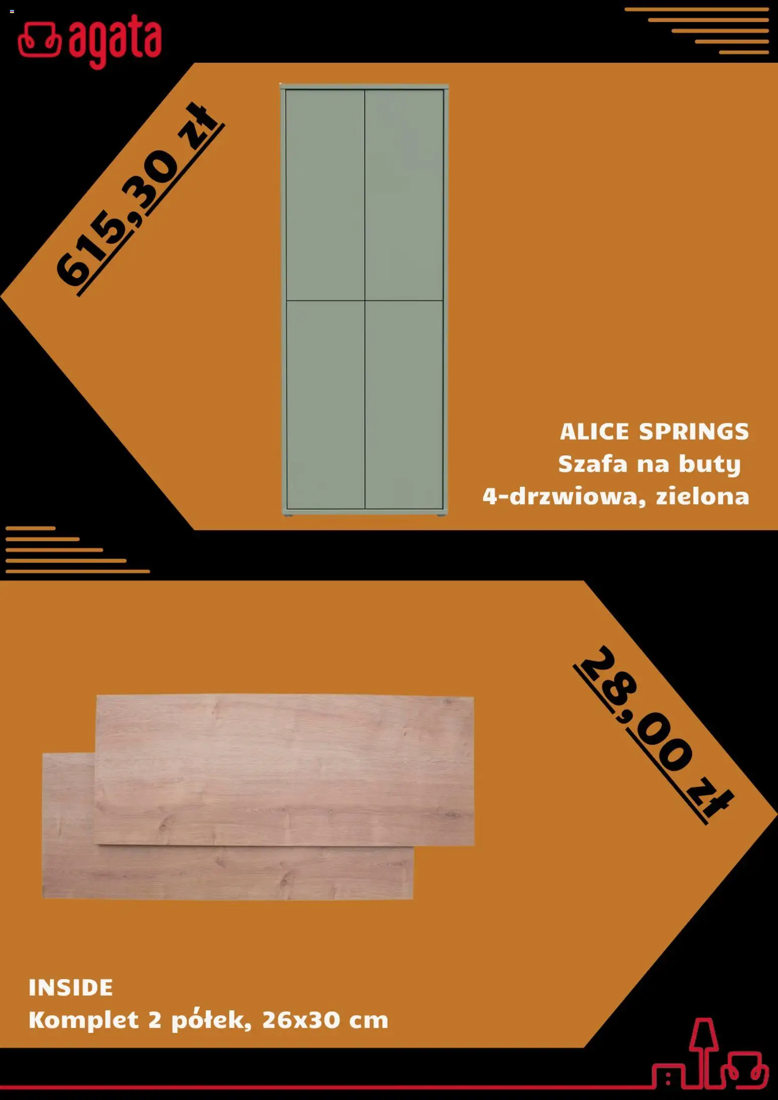 Salony Agata Black Friday od 10.11.2025 | Strona: 2 | Produkty: Buty, Szafa