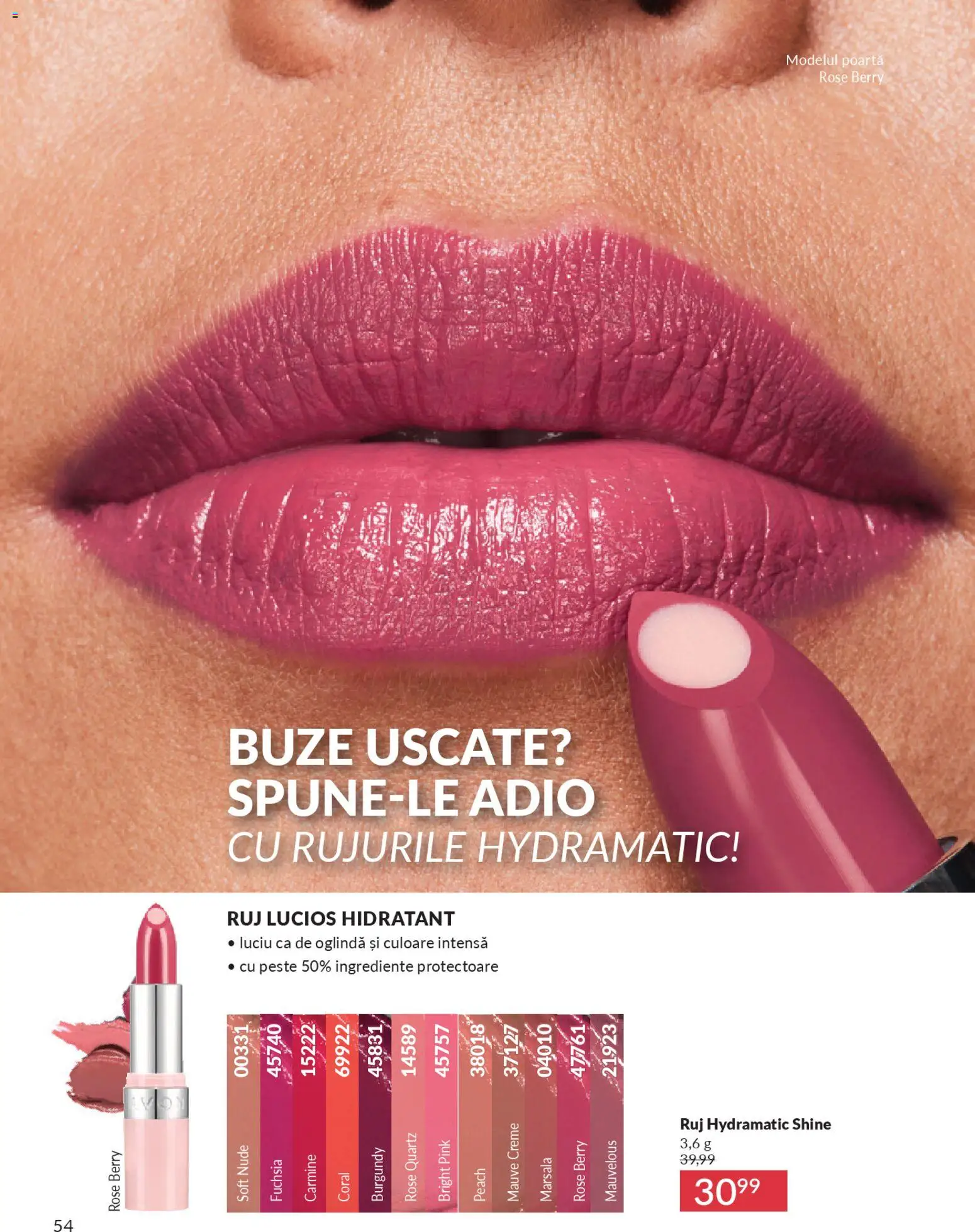 Noul catalog Avon – valabil de la 01.01.2026 | Pagină: 56 | Produse: Oglindă, Ruj, Pește