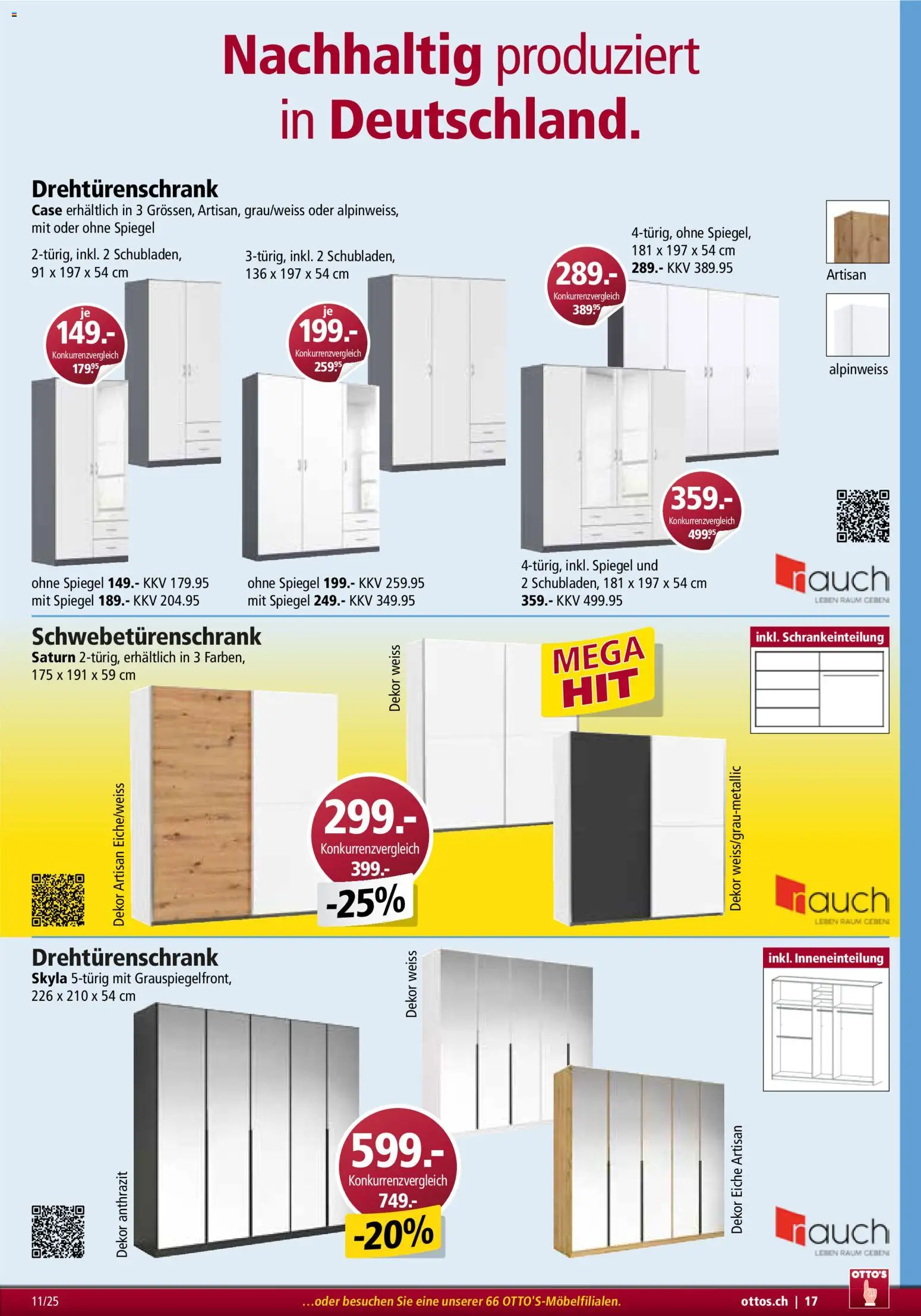 Otto's Aktionen Möbelflyer – gültig ab 01.11.2025 | Seite: 17