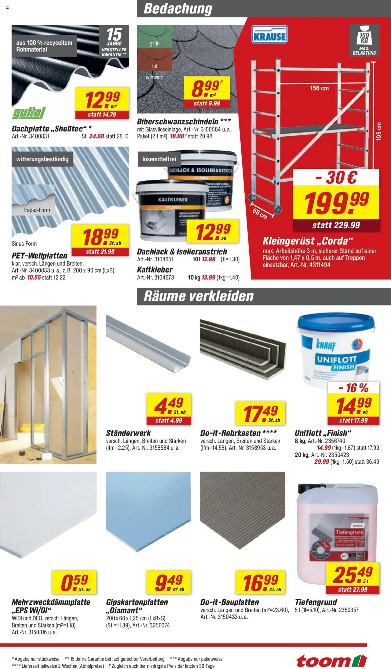 Toom Baumarkt Prospekt 	 - gültig ab dem 26.07.2025 | Seite: 9 | Produkte: Finish