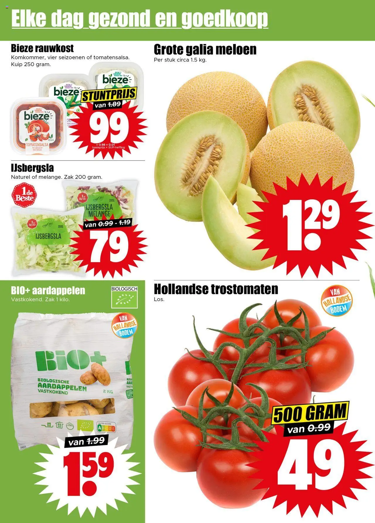  | Pagina: 2 | Producten: Meloen, Zak