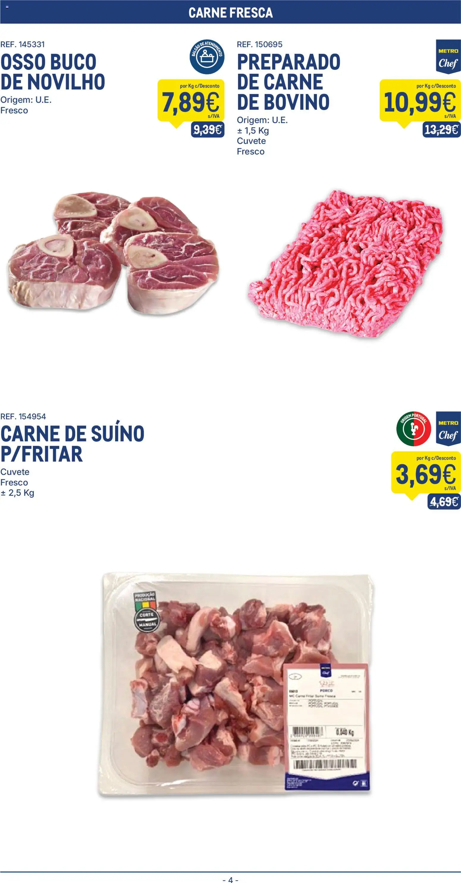 Makro folheto │ válido de 25.11.2025 | Página: 4 | Produtos: Carne