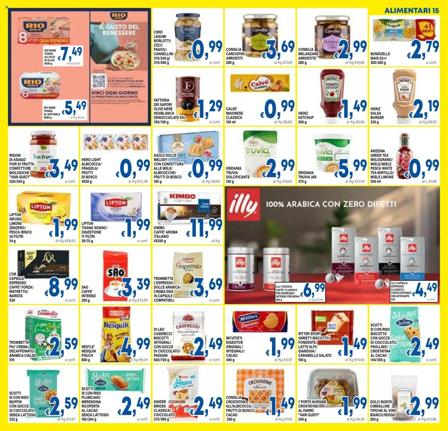 Volantino DEM del 17.04.2026 | Pagina: 15 | Prodotti: Cioccolato, Biscotti, Fagioli, Muffin