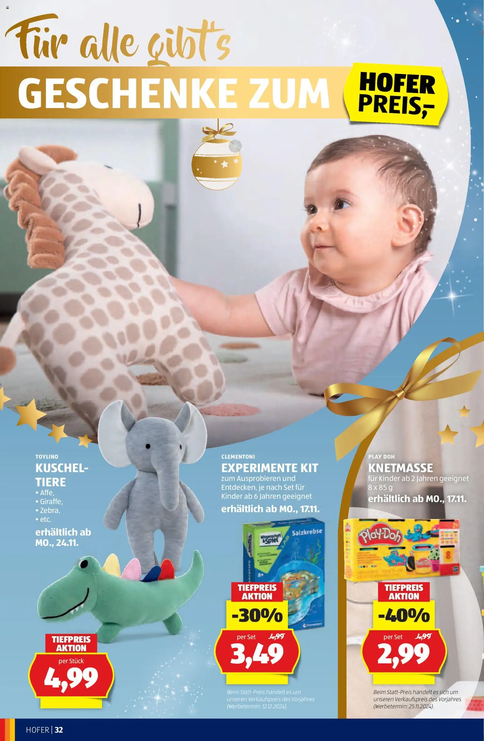 Hofer Weihnachtskatalog gültig ab 05.11.2025 | Seite: 32