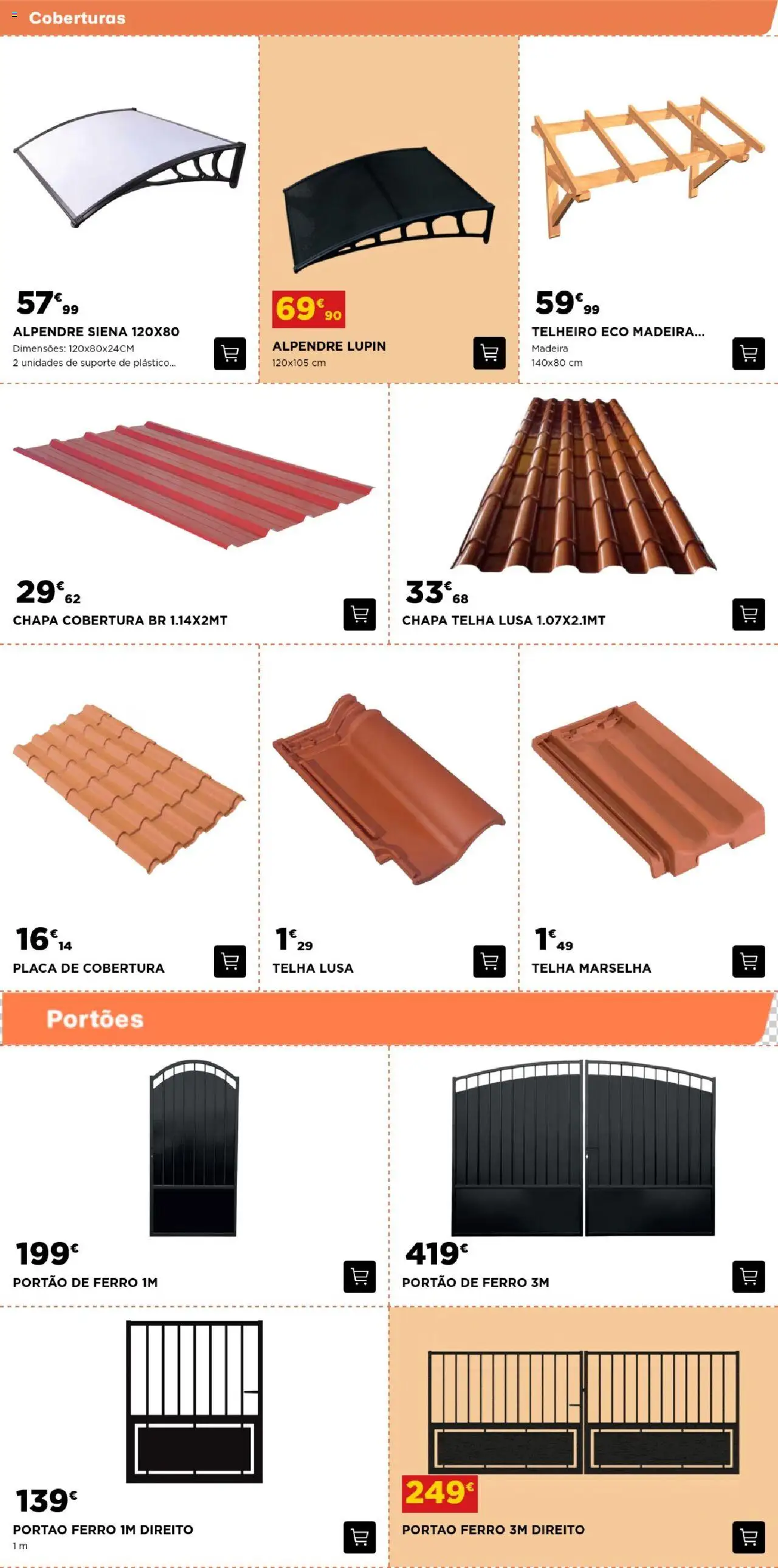 BricoMarché - Catálogo de Construção e Jardim │ válido de 17.07.2025 | Página: 7 | Produtos: Portão, Ferro