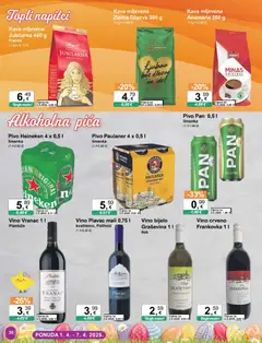 Katalog KTC - Pregled kataloga iz trgovine KTC, vrijedi od 01.04.2026 | Stranica: 30 | Proizvodi: Bijelo vino, Pica, Pivo, Pan