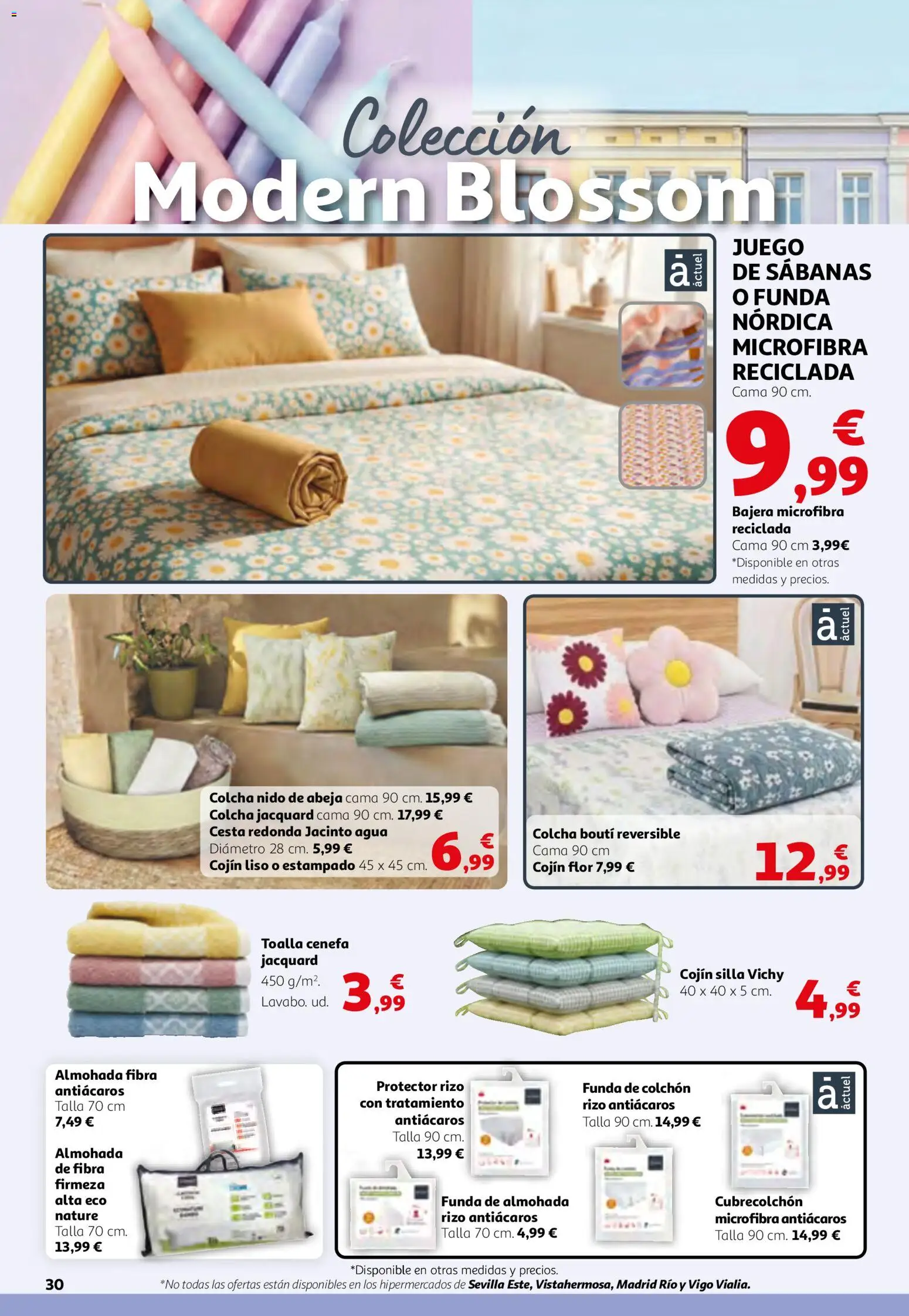 Alcampo  HG Catalán Activa´t a la Primavera │ válido desde el 12.03.2026 | Página: 30 | Productos: Funda, Cama, Colcha, Cesta