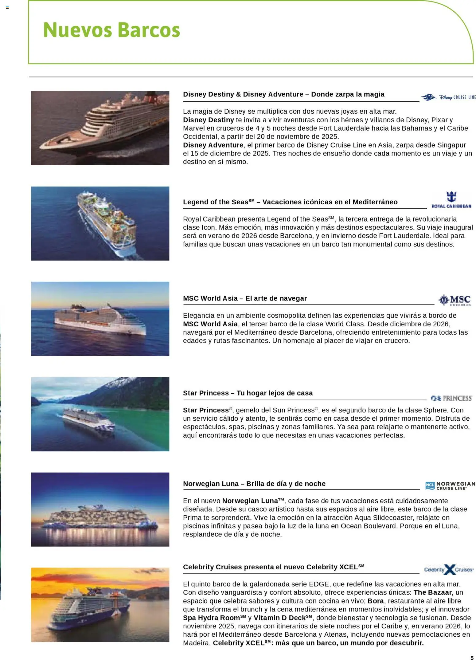 Viajes El Corte Inglés Semana del Crucero │ válido desde el 07.01.2026 | Página: 6 | Productos: Té, Cocina