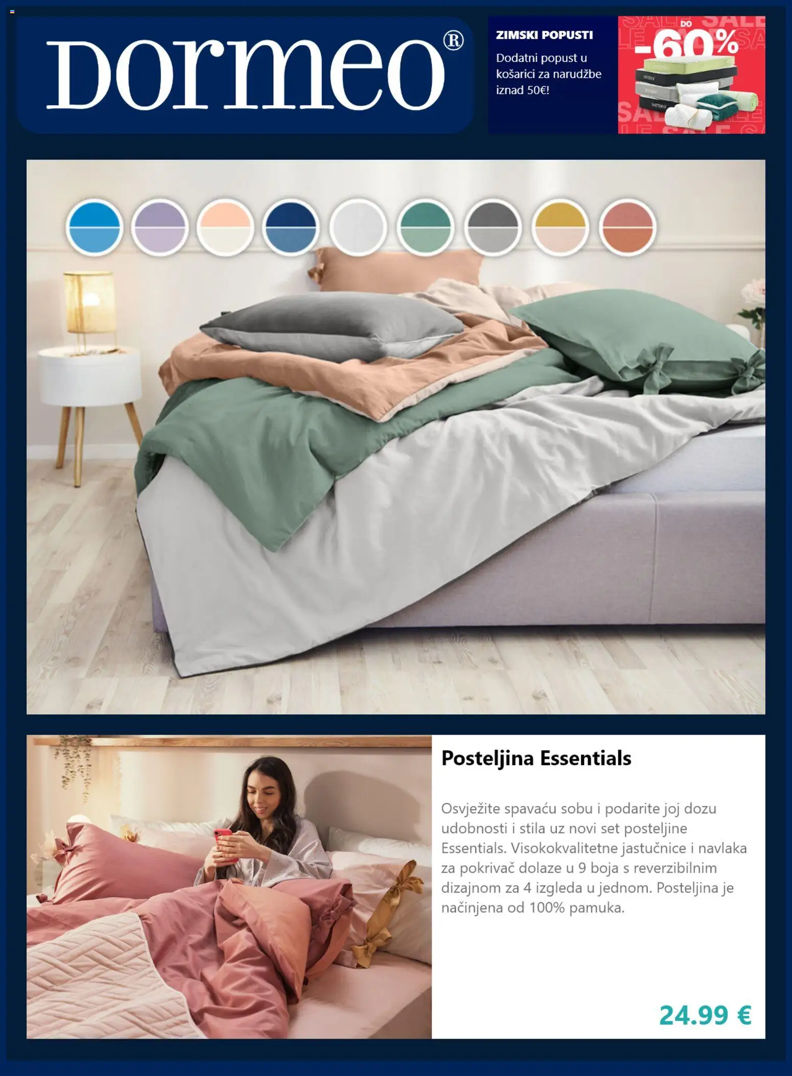 Dormeo Home katalog | vrijedi od 12.01.2026 | Stranica: 6 | Proizvodi: Pokrivač, Posteljina