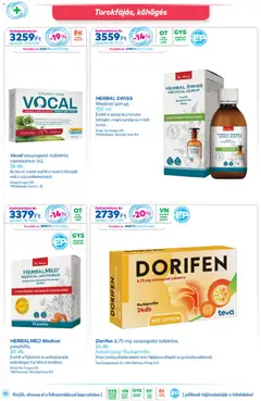 Gyöngy Patikák Akciós újság - amely érvényes a következő dátumtól: 01.12.2025 | Oldal: 10