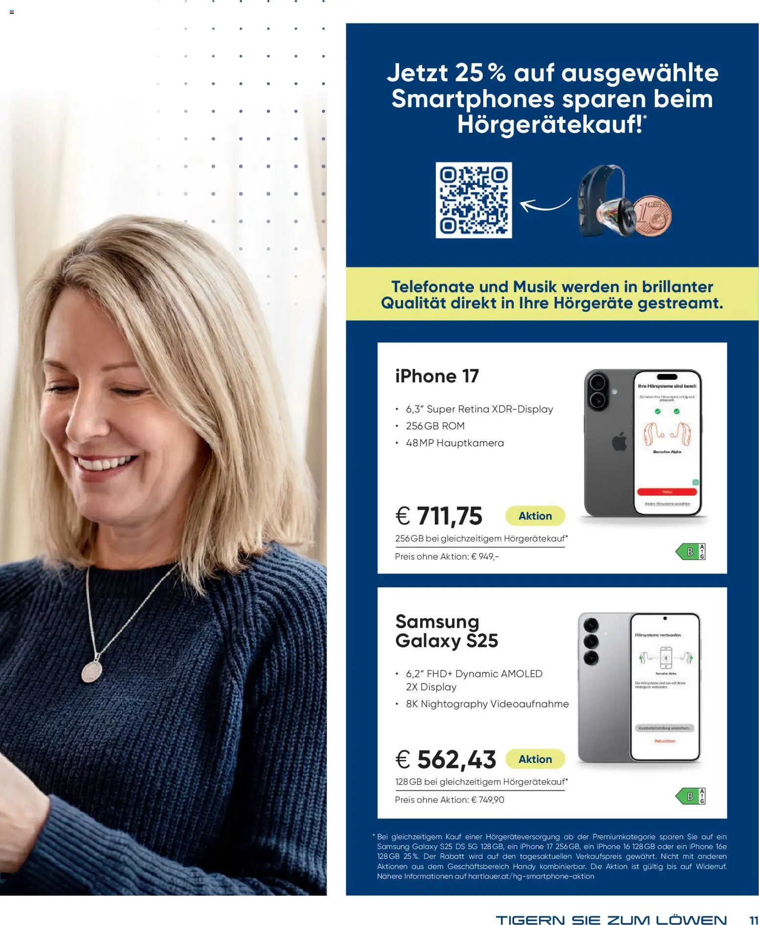 Hartlauer Hörgeräte gültig ab 23.03.2026 | Seite: 11 | Produkte: Samsung, Iphone