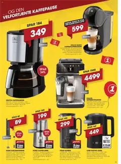 Punkt1 - Tilbudsavis gyldig fra 20.10.2025 | Side: 13 | Produkter: Kaffe, Søm, Piskeris, Kaffemaskine
