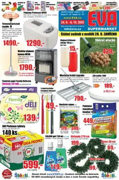 Náhled letáku Eva supermarket leták od 24.09.2025