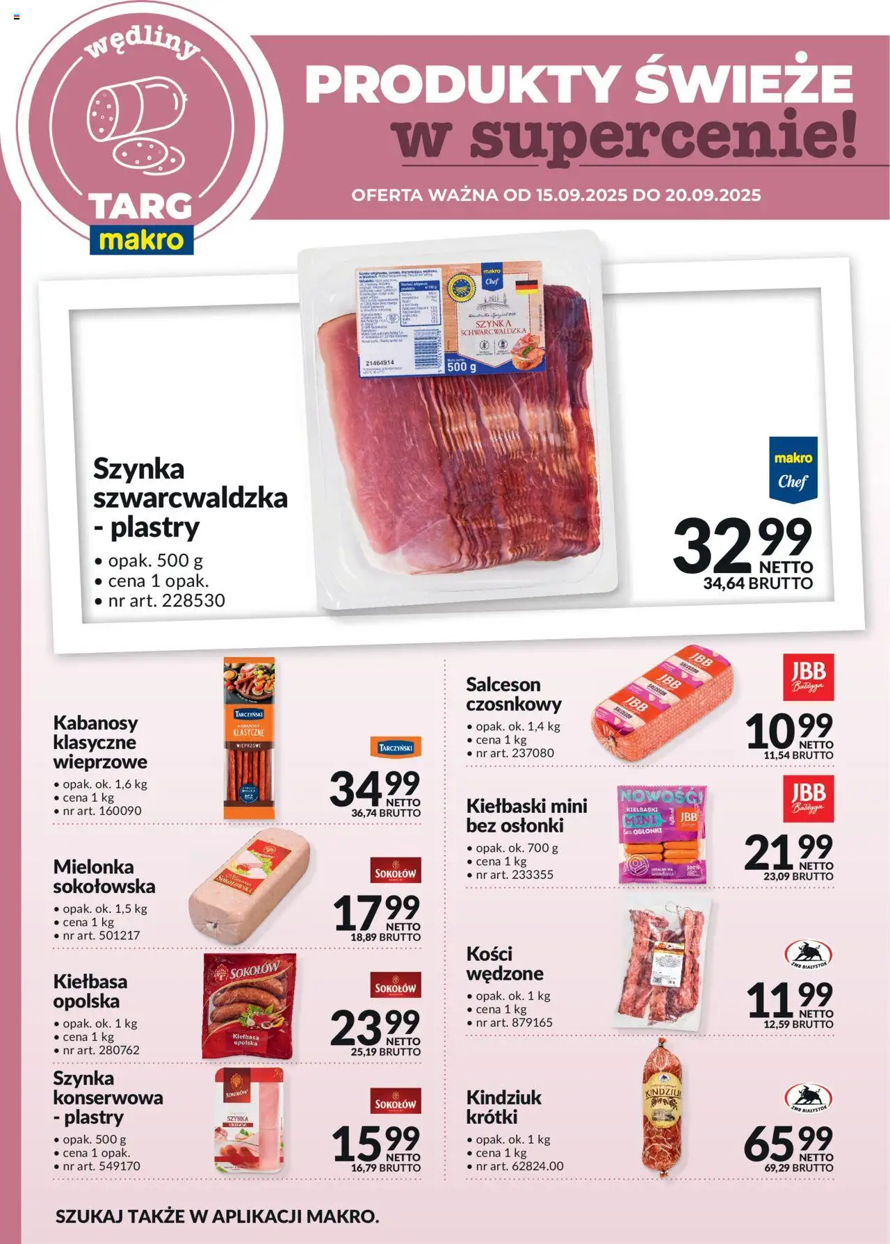 Makro Gazetka - Produkty świeże w supercenie od 15.09.2025 | Strona: 2