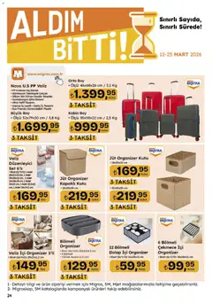 12.03.2026 tarihinden itibaren geçerli olan Migros kataloğu önizlemesi | Sayfa: 139