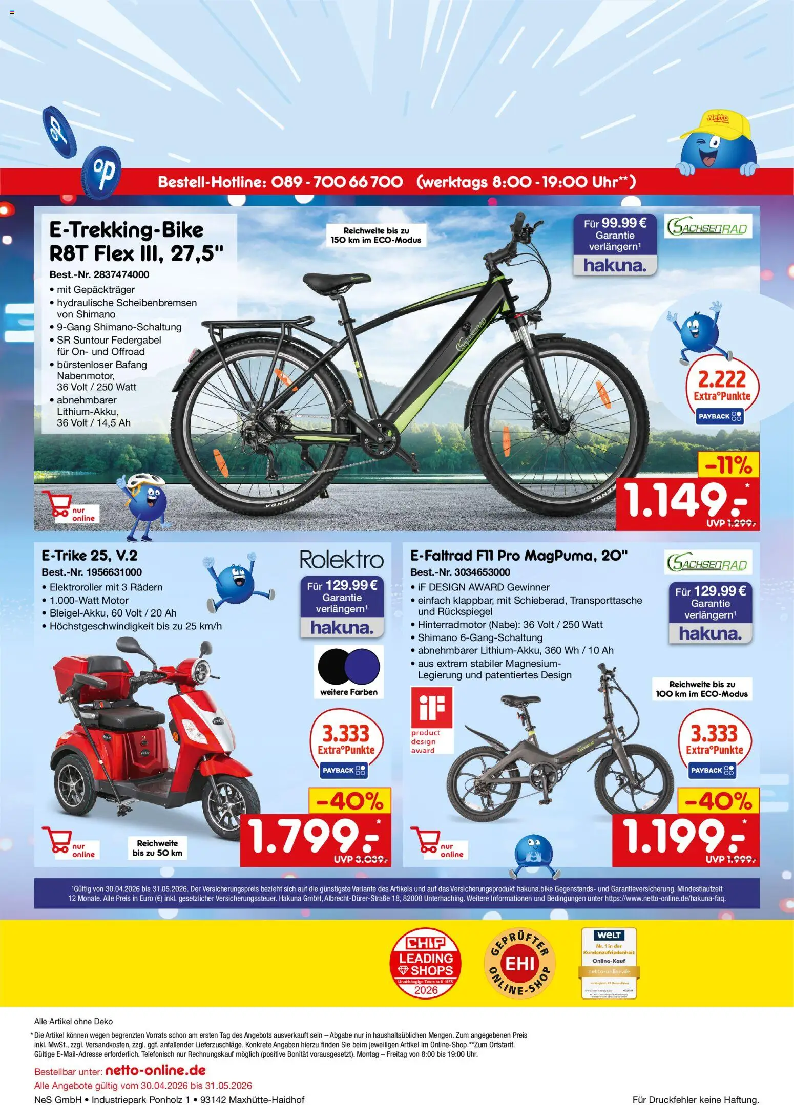 Netto Marken-Discount Online-Angebote Mai – gültig ab 01.05.2026 | Seite: 20 | Produkte: Uhr