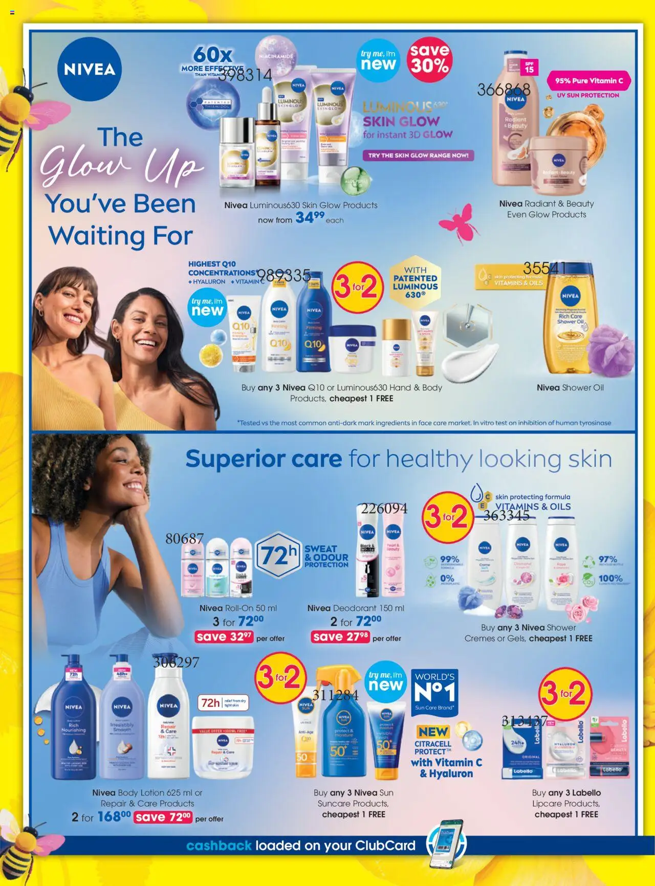 New Clicks catalogue – valid from 23.09.2025 | Page: 14 | Products: Shower, Vitamins, Oil, Deodorant