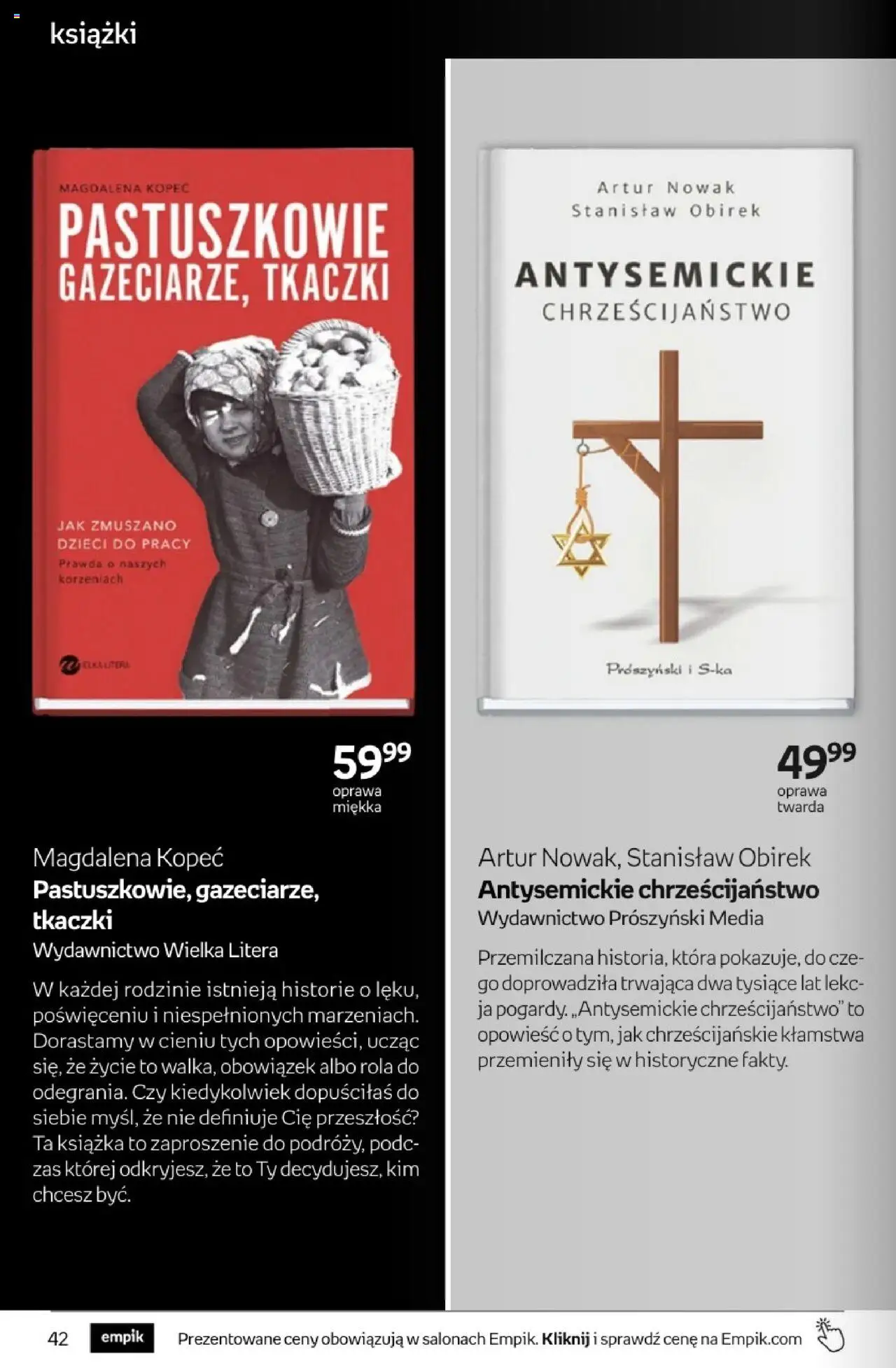 Empik promocje od 21.05.2025 | Strona: 42 | Produkty: Książki